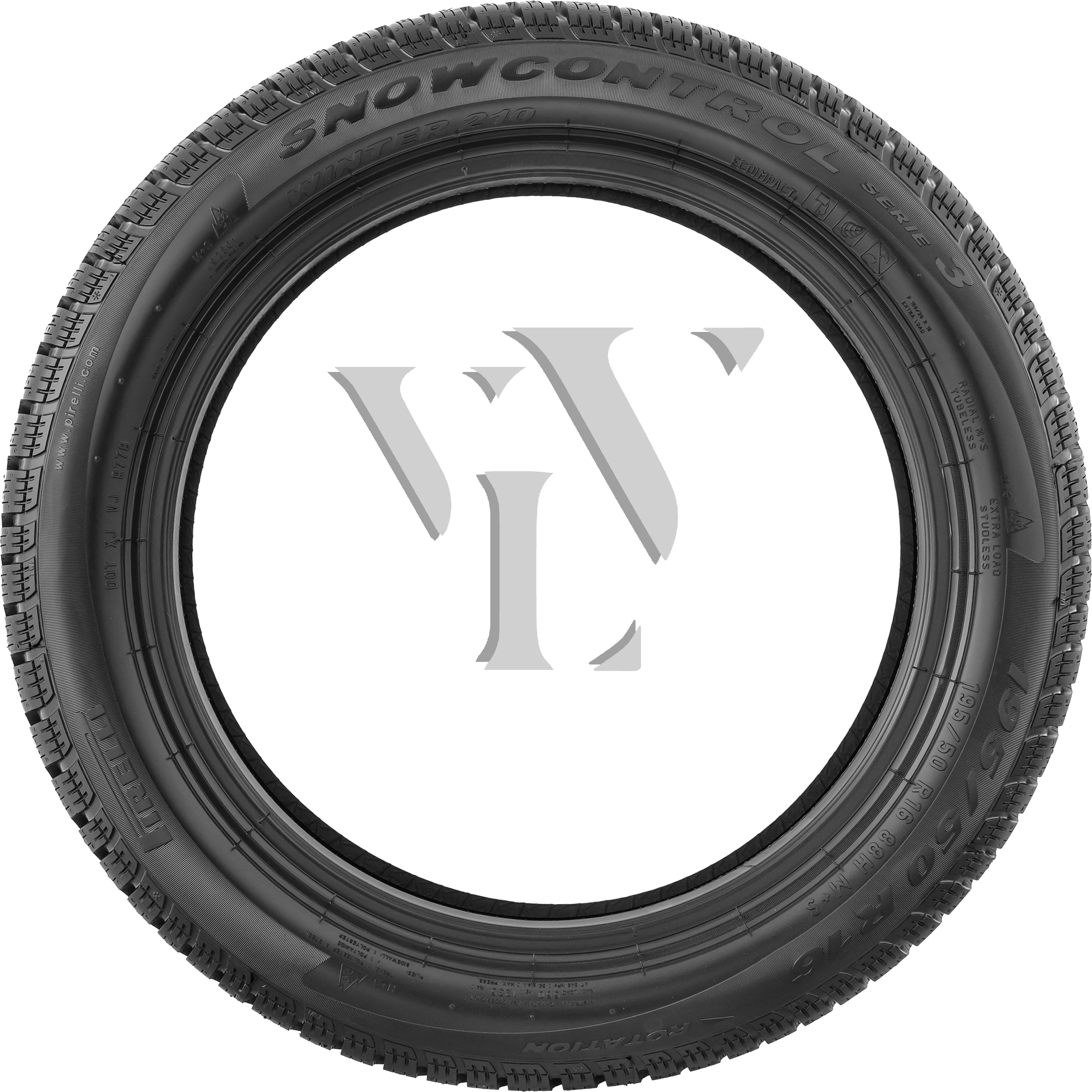  Winterreifen PIRELLI W210 SNOWCONTROL III (*) 195/55 R17 92 H  