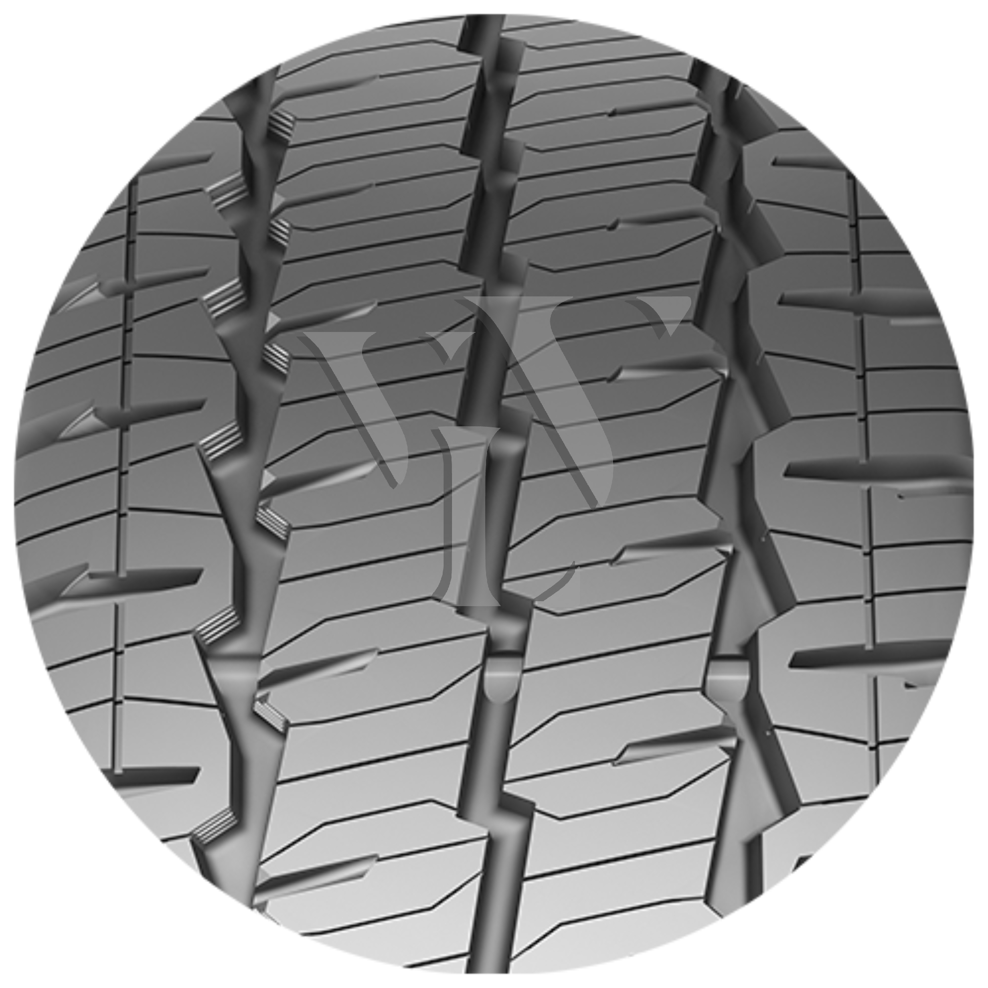  Allwetterreifen CONTINENTAL VAN CONTACT A/S GANZJAHRESREIFEN 225/75 R16 121/120 R  